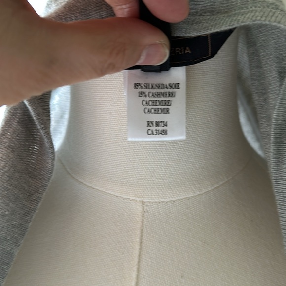 O/S - BCBG Silk Open Cardigan - Picture 5 of 5